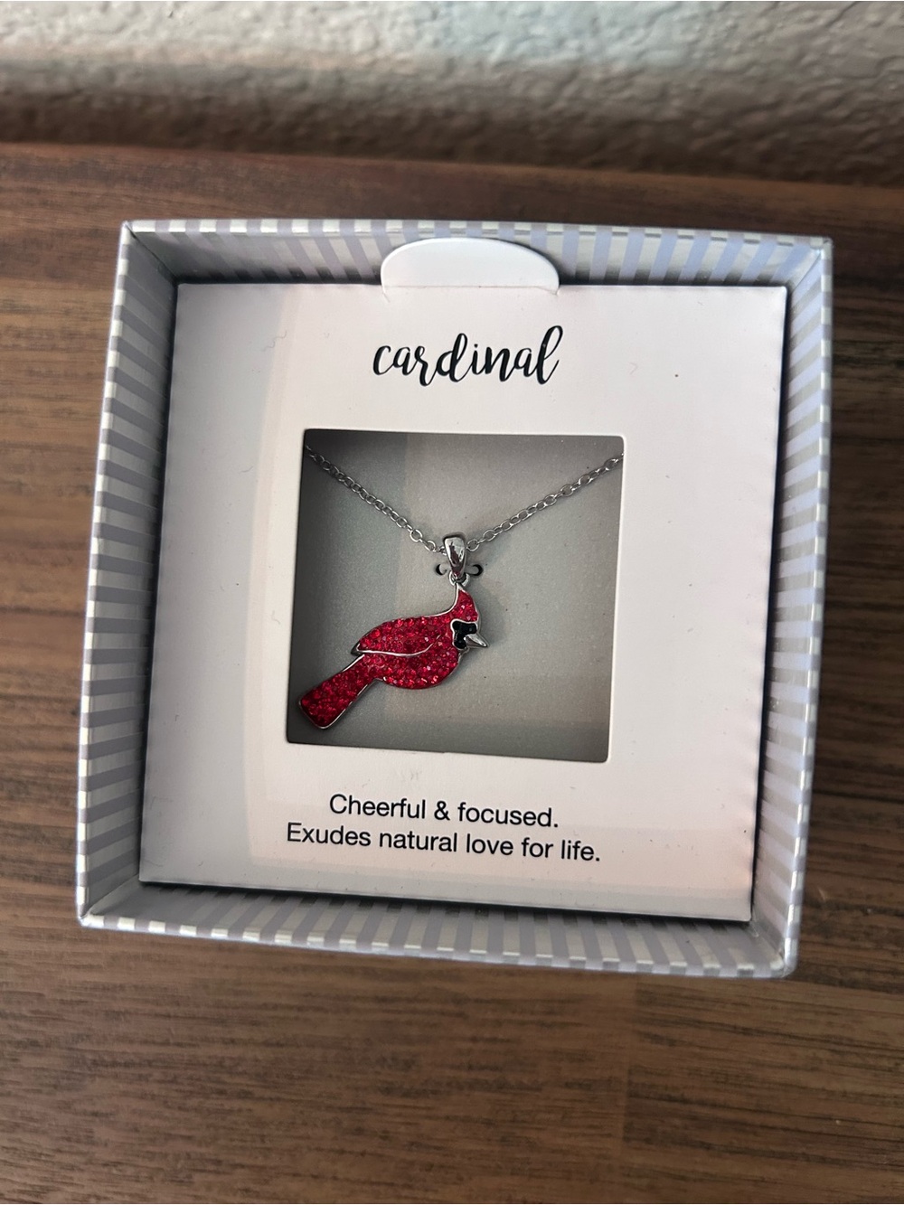 Red cardinal Necklace